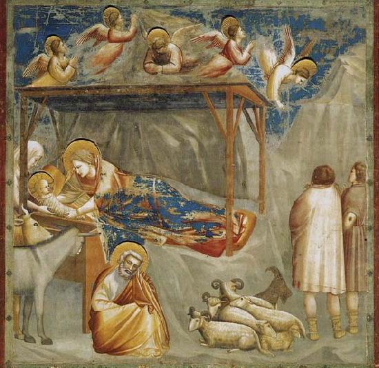 GIOTTO di Bondone Birth of Jesus china oil painting image